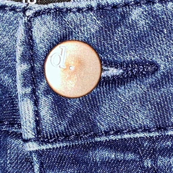 d. jeans Women's Size 16 Classic Blue Denim Jeggings - Picture 10 of 12